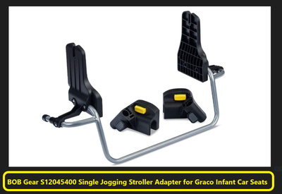 (NEW) BOB Gear Single Jogging Stroller Adapter Graco Car Seat, View more