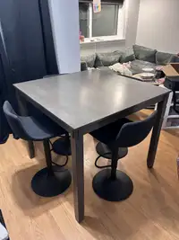 Counter height kitchen table 