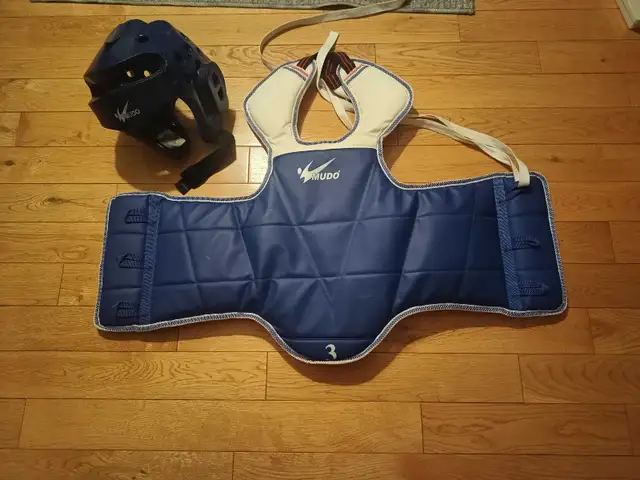 Youth Taekwondo Chest and Headgear Mudo in Other in Winnipeg - Image 2