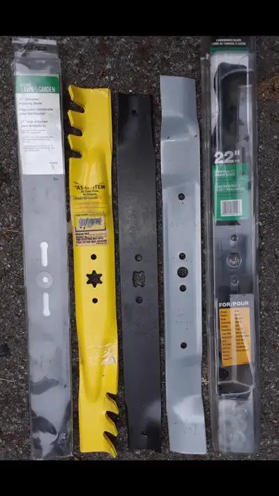 New lawn mower blades, View more