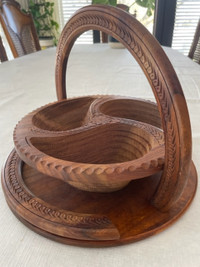 Unique Wooden Basket