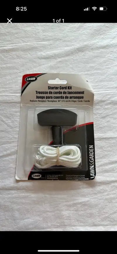 Laser Starter Cord Kit For Mowers/chainsaw, View more