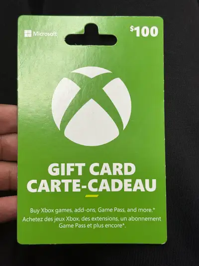$100 Microsoft / Xbox Gift Card – Unused, View more
