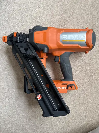 RIDGID 18V 30 Degree Framing Nailer (Tool Only) - Like New, View more