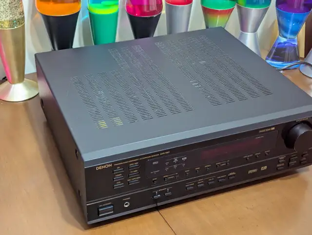 Denon AVR-1601 375 Watt 5.1 Amplifier 75 Watts / Channel in Stereo Systems & Home Theatre in Red Deer - Image 4