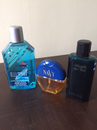 3  Different  Name Brands Men's After Shave NEVER USED