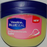 NEW Vaseline Gentle Petroleum Jelly Blue Seal Baby Lg Jar 250ml