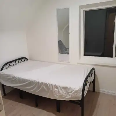 One furnished private bedroom for rent availableshared kitchen and washroom. ASAP ready to move . Ut...