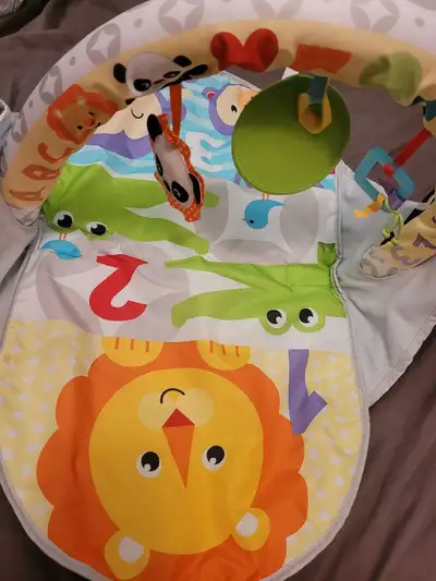 Fisher Price Baby Playmat with Arch and Toys, View more