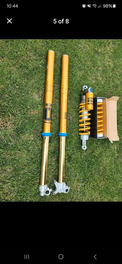 Complete OHLINS A kit forks and shock for Yamaha YZ250F and YZ450F 2020 2021 2022 2023 2024 2025. Ha...