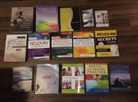 Selling NCLEX and BScN textbooks