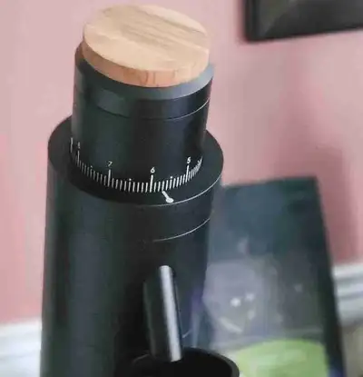 Option-O Lagom P64 SSP MP unimodal burrs + Wood Cap + Versa Cup, View more