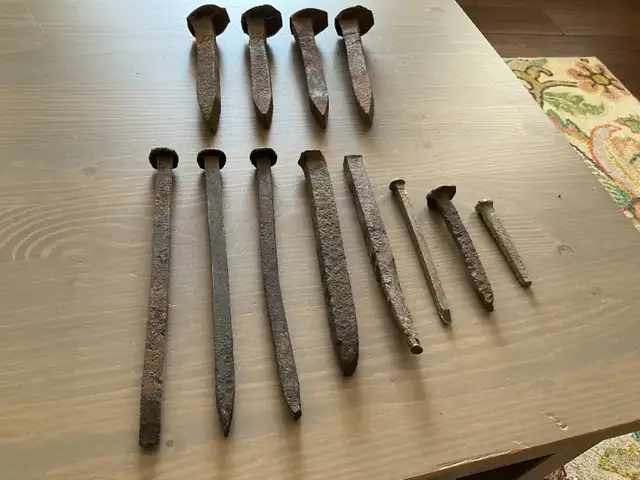 Antique Blacksmith Spikes in Arts & Collectibles in Edmonton - Image 2