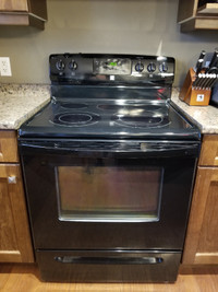 Black Kenmore stove for sale