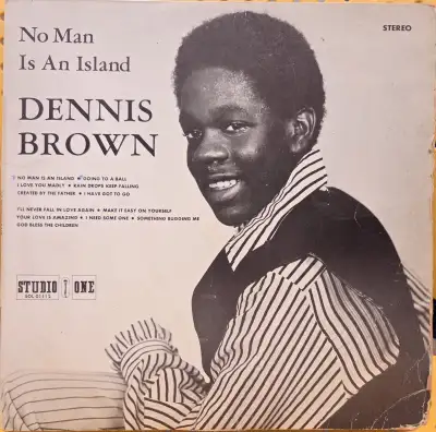 Dennis Brown No Man Is An Island Studio One SOL 01112 (1970) LP, View more