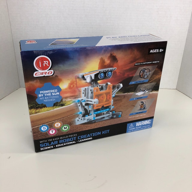 Solar Robot Kit STEM 12in1 Education Activities Toys for Kids