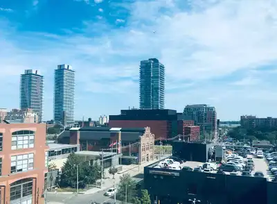 Loft living in downtown Toronto.