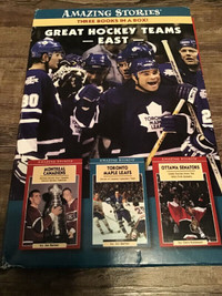 Sport - Hockey Amazing stories Great Hockey teams 3 books in box