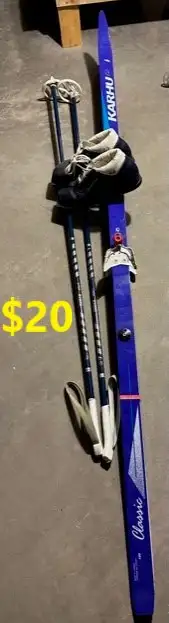 Skiis SET Karhu XCountry 195cm