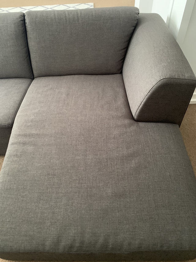 EQ3 Morten 3 Piece Modular Sectional Sofa with Chaise Couches