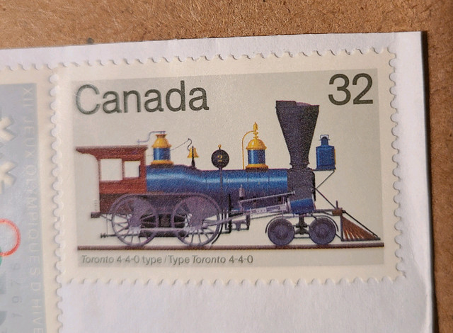 Canada stamps 1976 Olympics and 
Locomotives  in Arts & Collectibles in Kitchener / Waterloo - Image 3