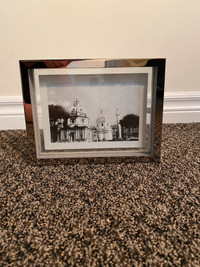 Silver Shadow Box Picture Frame
