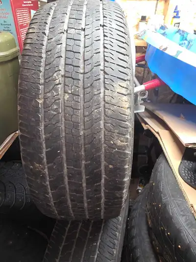 I have 3 good 265/60 R-18 for $180 please call if interested 902-322-1681