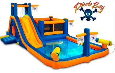 Pirate Bay Inflatable Water Slide, View more