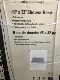 48 “ Shower door and base