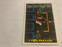 1993-94 TOPPS #206 Clyde Drexler Future Playoff MVP Blazers NM