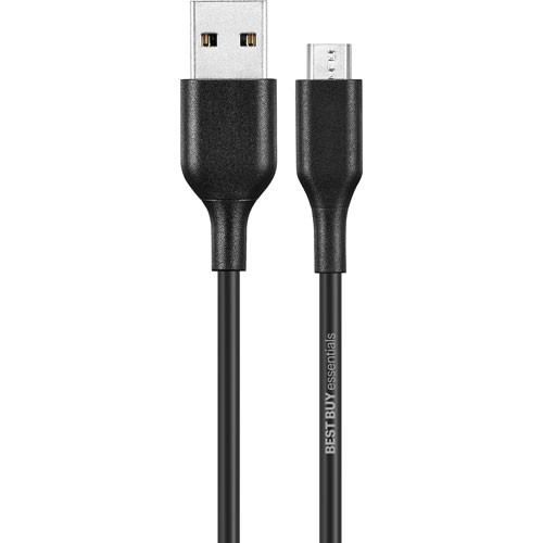 Best Buy Essentials: 0.9m (3 ft.) Micro USB/USB-A in Cables & Connectors in Burnaby/New Westminster - Image 2