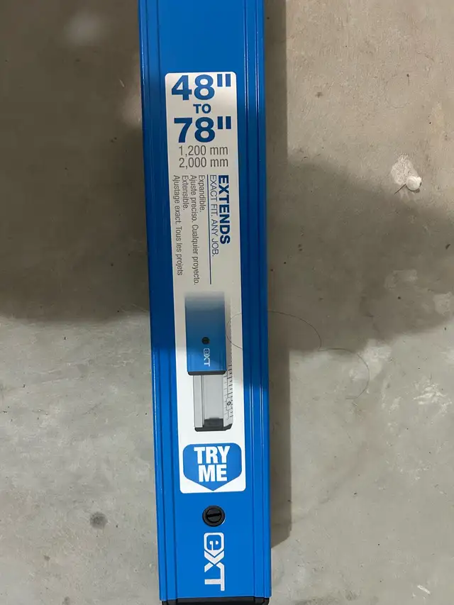 Brand New extendible leveller