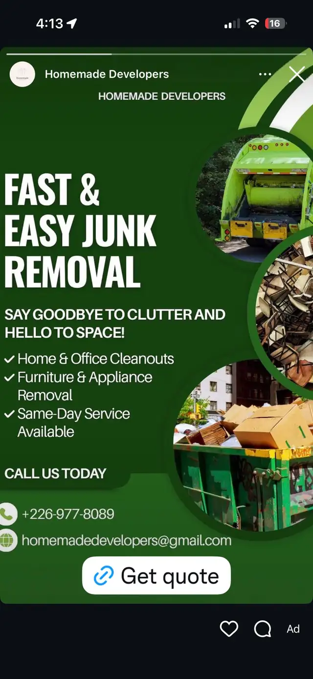  Junk Removal516704308224993281