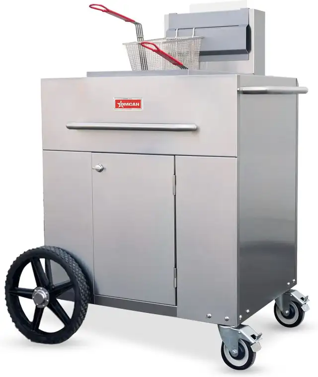 REDUCED Outdoor portable propane deep fryer