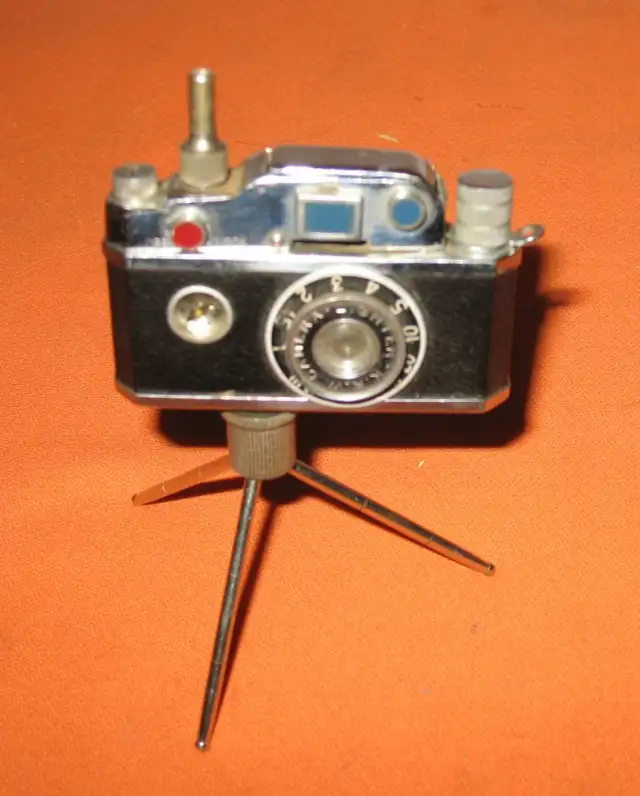 Lighter KKW Camera Lighter With Compass And Stand- As Seen - in Arts & Collectibles in Edmonton - Image 2