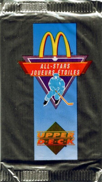 McDONALDs …. PREMIER EDITION .... 1991-92 Hockey …. SEALED PACKS
