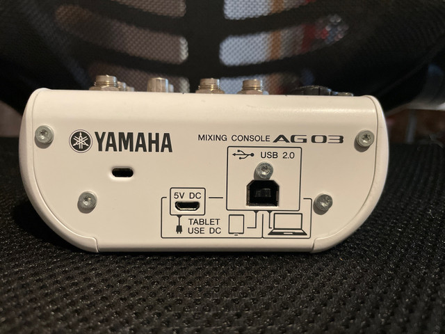 Yamaha AG03 mk1 USB Mixer in Pro Audio & Recording Equipment in Bedford - Image 2