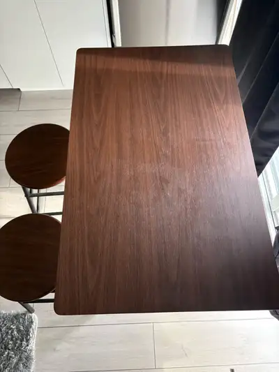 Bar/Pub Table Set with 2 Stools , View more