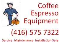 Coffee and Espresso Machines Repair Maintenance Used Machines