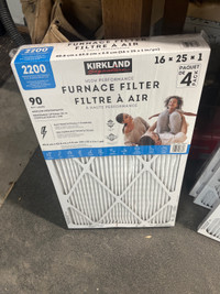 Furnace filters 16x25x1