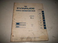 1969,& , 1973  EVINRUDE SERVICE MANUALS