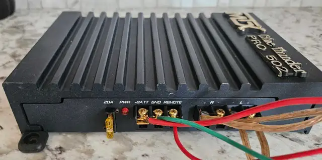 MTX Blue Thunder Pro Amplifier Vintage594166192653608961