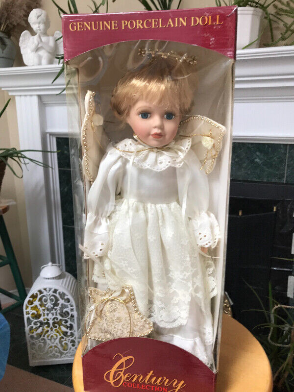 16” Porcelain Angel Doll in Arts & Collectibles in Mississauga / Peel Region