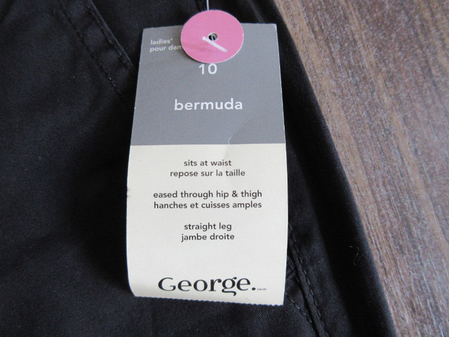 *New* Ladies Size 10 George Bermuda Shorts in Women's - Bottoms in Edmonton - Image 4
