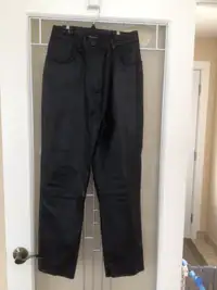 Pantalon cuir noir/Black leather pants