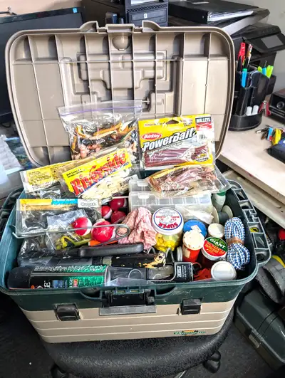 FISHING TACKLE BOX, View more