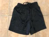 Referee shorts youth small $10, back pocket, black 
