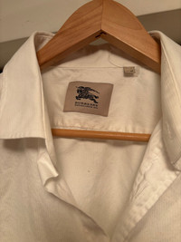 Men’s Burberry Dress Shirt 17.5 XL