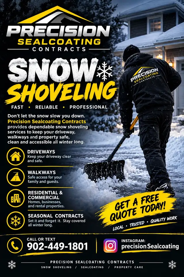 snow shoveling contracts