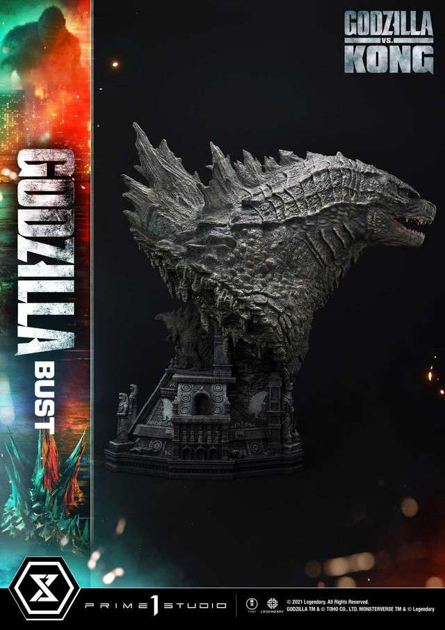 Sideshow Collectible Prime 1 Studio Godzilla Bust in Arts & Collectibles in Markham / York Region - Image 3
